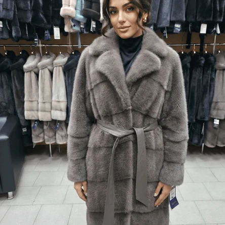 Норковая шуба