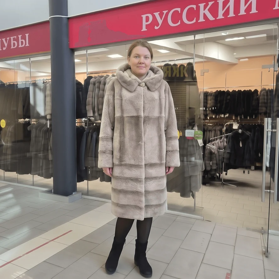 шуба бобрик
